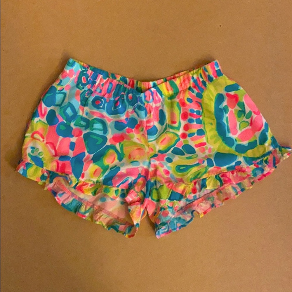 Lilly Pulitzer Ruffle Shorts